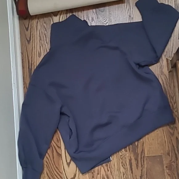 Old Navy Bounce Fleece Blue Full-Zip Jacket - Picture 6 of 6